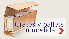 Crates y pallets a medida - embalaje personalizado